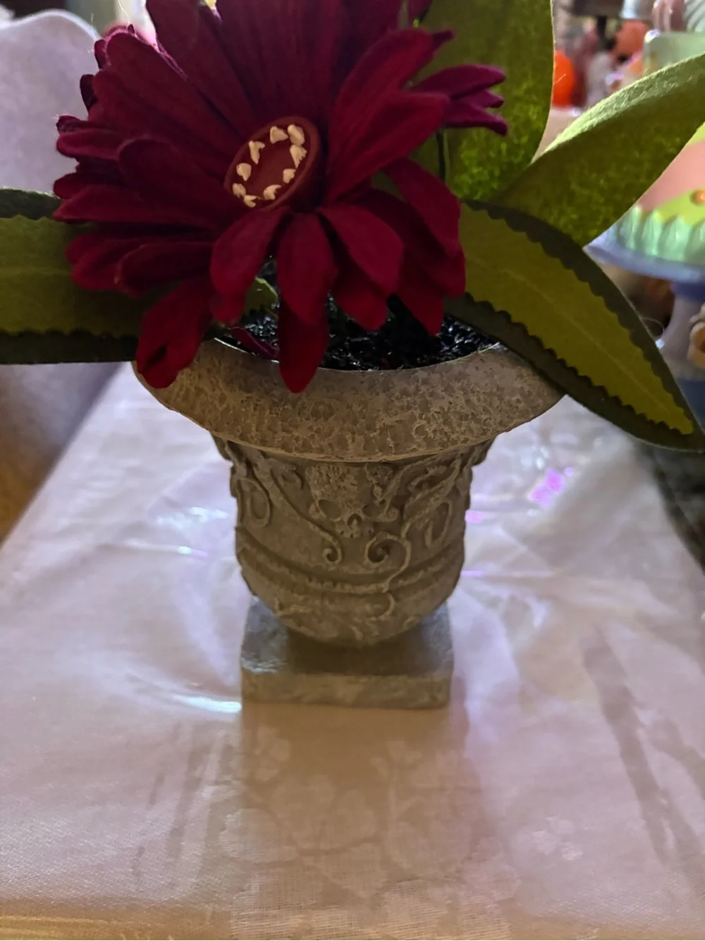 Hyde & EEK! Ghoulish Garden Boo Bells Halloween Artificial Plant RARE